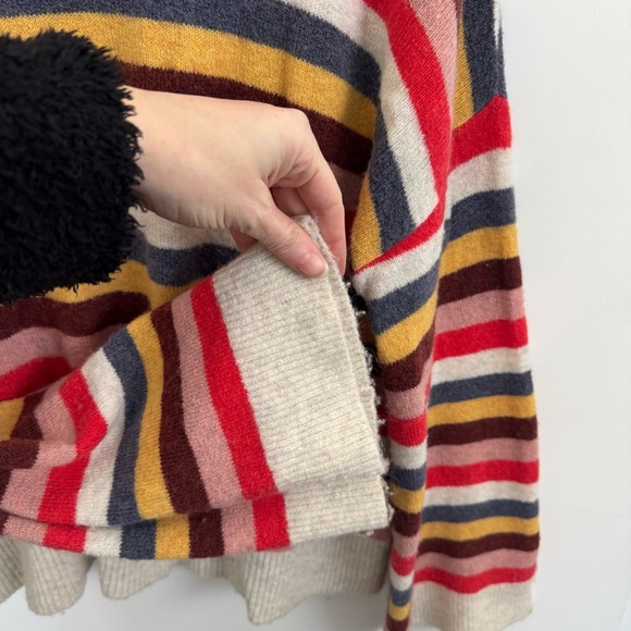 Madewell Cardiff Striped Crewneck Sweater in Coziest Yarn‎ Size Small - Picture 6 of 9